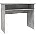 Scrivania Grigio Cemento 90x50x74 cm in Legno Multistrato - Foto miniatura 1