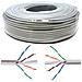 Cavo Di Rete Ethernet Cat6, Awg24, Cca, Utp, Rj45 100 Metri - Foto miniatura 1
