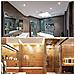 Led Bagno Faretto Da Incasso Dimmerabile Built-in 5.5w Scheda Led Extra 1.1in Piatto Senza Trasformatore 230v Splash Prova Dellacqua Ip44 Bianco Caldo 3000k - Foto miniatura 4