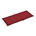 Cuscini Per Sedie Da Giardino 4 Pz Rosso Vino 120x50x4 Cm - Foto miniatura 9