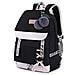 Borse Ragazze Zaino Scuola Per Ragazze Nylon Impermeabile Casuale Collegio Zaino Moda Daypack Donne Bookbag Ragazzi Adolescenti Schoolbag Durevole Unisex Student Zaini - Foto miniatura 1