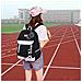 Borse Ragazze Zaino Scuola Per Ragazze Nylon Impermeabile Casuale Collegio Zaino Moda Daypack Donne Bookbag Ragazzi Adolescenti Schoolbag Durevole Unisex Student Zaini - Foto miniatura 4