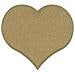 Tovaglietta Di Legno Mdf - Cuore - Foto miniatura 1