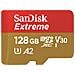 Scheda di Memoria MicroSDXC Extreme 128 GB UHS-I di Classe 10 Velocità 160 MB / s con Adattatore - Foto miniatura 1