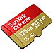 Scheda di Memoria MicroSDXC Extreme 128 GB UHS-I di Classe 10 Velocità 160 MB / s con Adattatore - Foto miniatura 2