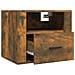 Comodini A Muro 2 Pz Rovere Fumo 50x36x40 Cm - Foto miniatura 6