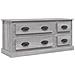 Mobile Tv Grigio Sonoma 100x35,5x45 Cm In Legno Multistrato - Foto miniatura 1