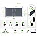 Pack Cancello A Battente 3m Veleta H. 180 + Cancelletto - Foto miniatura 7