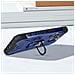 Cover Anello Per Iphone 15 Pro Bumper Anti-urto Serie Armoring Bump Blu - Foto miniatura 3