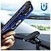 Cover Anello Per Iphone 15 Pro Bumper Anti-urto Serie Armoring Bump Blu - Foto miniatura 4