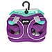 Imbracatura Per Cani Air Mesh Trek Star Regolabile Viola Taglia Xxxs (18-20 Cm) - Foto miniatura 2