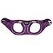 Imbracatura Per Cani Air Mesh Trek Star Regolabile Viola Taglia Xxxs (18-20 Cm) - Foto miniatura 3