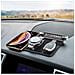 Folding Self-adhesive Smarthone & Device Nanopad Holder On Dashboard (205 X 122mm) Black - Foto miniatura 2