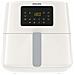 3000 series HD9270/00 friggitrice Singolo 6,2 L 2000 W Friggitrice ad aria calda Argento, Bianco - Foto miniatura 2
