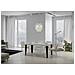 Tavolo Allungabile 90x180/284 Cm Flame Premium Bianco Frassino Telaio Antracite - Foto miniatura 4