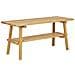 Panca Ember - Marrone - Bamboo - 70x28x45 Cm - Foto miniatura 2