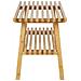 Panca Ember - Marrone - Bamboo - 70x28x45 Cm - Foto miniatura 3