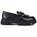 Vilde Loafer Mocassino Pelle Di Mucca Scarpe Donna Nero Eu 36, D36uac 00085 C9999 - Foto miniatura 2