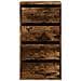 Cassettiera Angolare Rovere Fumo 40x41x76cm Legno Multistrato - Foto miniatura 3