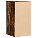 Cassettiera Angolare Rovere Fumo 40x41x76cm Legno Multistrato - Foto miniatura 6