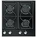 Piano Cottura 7043632 a Gas 5 Fuochi Gas Colore Nero - Foto miniatura 2