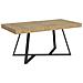 Tavolo allungabile 90x200/304 cm Booster quercia natura gambe antracite - Foto miniatura 1