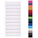 Asciugamani 50 Pz Bianchi 50x100 Cm 360 G/m 100% Cotone - Foto miniatura 2