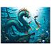 Puzzle Da 1000 Pezzi: Drago, Sirena E Tartarughe Marine, Dai 14 Anni In Su, Monster, 12001434, Ravensburger - Foto miniatura 1