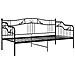Lusso Casadino -  Divano Letto Telaio Nero In Metallo 90x200 Cm - Foto miniatura 2