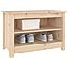 Lusso Casadino -  Scarpiera 70x38x45,5 Cm In Legno Massello Di Pino - Foto miniatura 4
