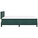 Letto Box Spring con Materasso Verde Scuro Piccolo Doppio Velluto - Foto miniatura 9