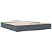 Struttura Letto Pouf senza Materasso 200x200 cm in Velluto - Foto miniatura 6