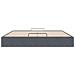 Struttura Letto Pouf senza Materasso 200x200 cm in Velluto - Foto miniatura 7