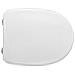 Copriwater Compatibile Per Wc Esedra Vaso Bull Forma 6 Bianco - Foto miniatura 1