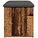 Panca Portaoggetti Legno Antico 102x42x45 cm Legno Multistrato - Foto miniatura 4