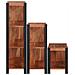 Libreria 3 pcs Marrone 80 x 30 x 110 cm - Foto miniatura 5