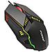 Mouse Da Gaming Cablato Nero Con Illuminazione Rgb, 1600 Dpi, 6 Pulsanti, Compatibile Con Pc - Foto miniatura 1