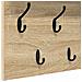 Appendiabiti a muro rovere sonoma 60 x 40 x 12 cm - Foto miniatura 8