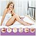 Rasoi Elettrico Multifunzione 7-in-1 Per Donna E Uomo, Ricaricabile Usb, Uso Asciutto E Bagnato Pink - Foto miniatura 4
