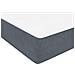 Giroletto a Molle con Materasso Grigio Scuro 140x220 cm Velluto - Foto miniatura 9