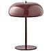 Lampada Da Tavolo Margate Ricaricabile In Metallo Bordeaux Ø16 Cm - Foto miniatura 1