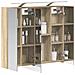Mobiletto per specchio da bagno Rovere Sonoma 80 x 14.5 x 70 cm - Foto miniatura 3