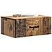 Mobiletto da notte a muro 2 pcs Legno antico 49 x 34,5 x 20 cm - Foto miniatura 2