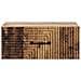 Mobiletto da notte a muro 2 pcs Legno antico 49 x 34,5 x 20 cm - Foto miniatura 5