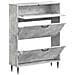 Mobile per scarpe HAARLEM 78 x 24 x 103 cm Legno ingegnerizzato - Foto miniatura 3