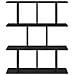 Scaffale da parete Rovere Nero 102 x 20 x 96 cm - Foto miniatura 4