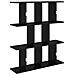 Scaffale da parete Rovere Nero 102 x 20 x 96 cm - Foto miniatura 6