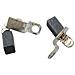 Spazzole di carbone per Bosch UBH 3/20 SE - 6,3 x 6,3 x 11,5 mm - coppia - Foto miniatura 1