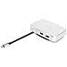 Replicatore di Porte e Docking Station per Notebook USB 3.0Type-C / USB 2.1 Colore Argento  - Foto miniatura 6