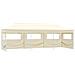 Tenda Pieghevole Pop-Up con 5 Pareti Laterali 3x9 m Crema - Foto miniatura 1